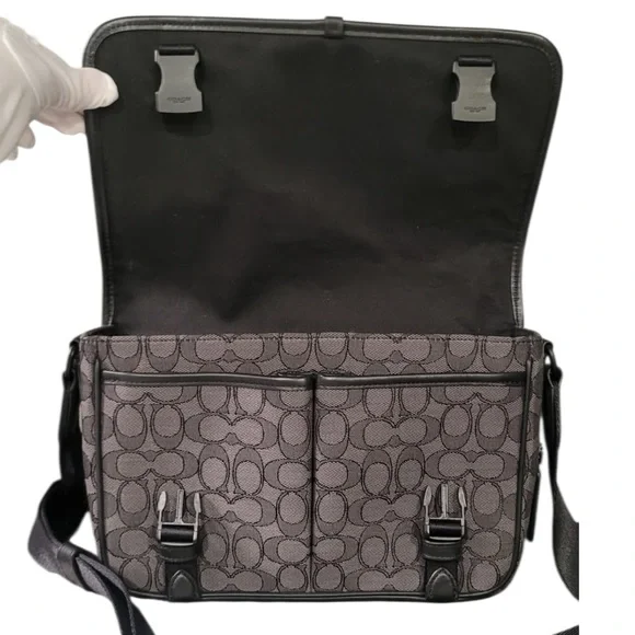 🖤👜 Coach Signature Messenger Bag – Large – Brand New 👜🖤 - Picture 9 of 12